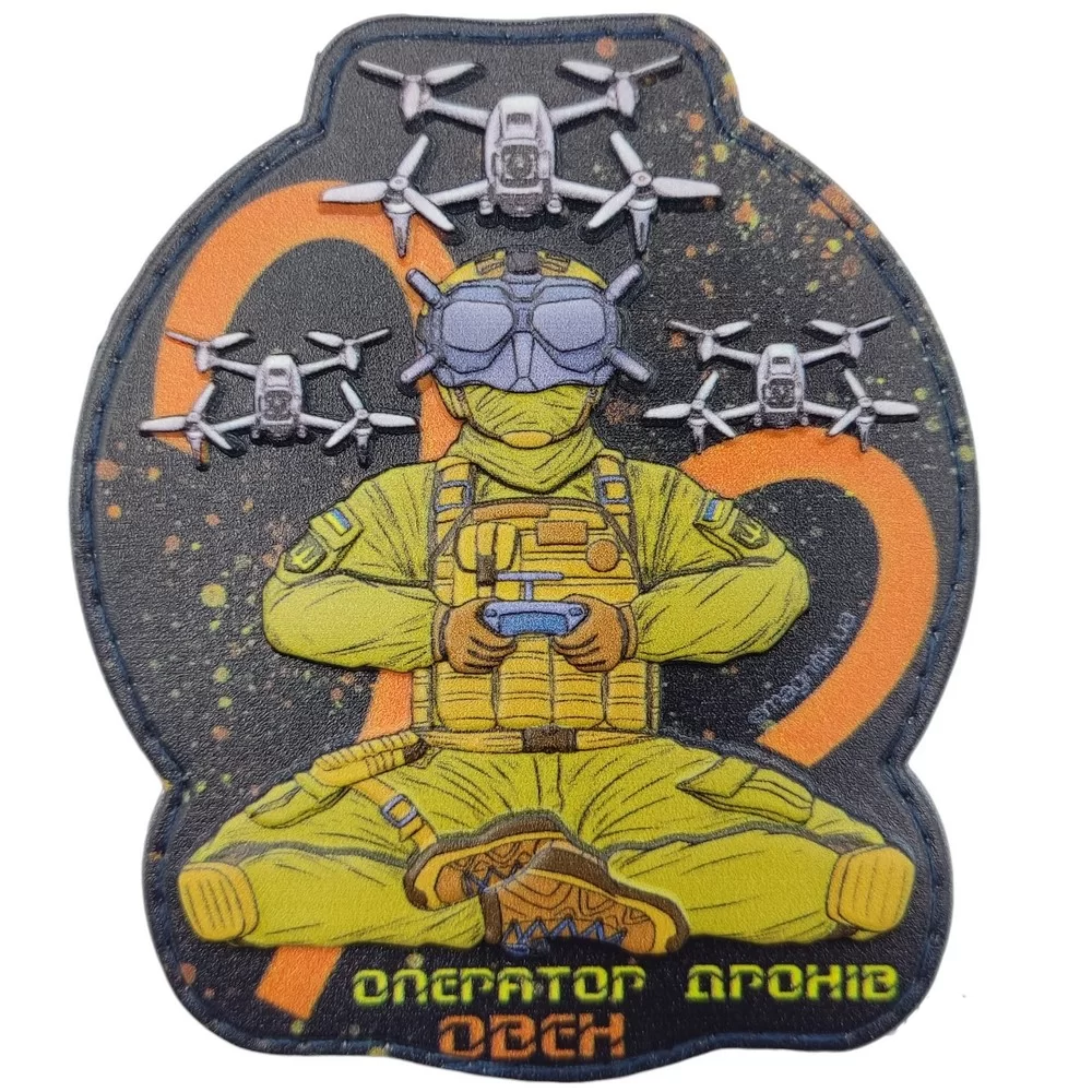 Патч объемный 3D "Оператор дронів Овен" ПВХ (07131013)