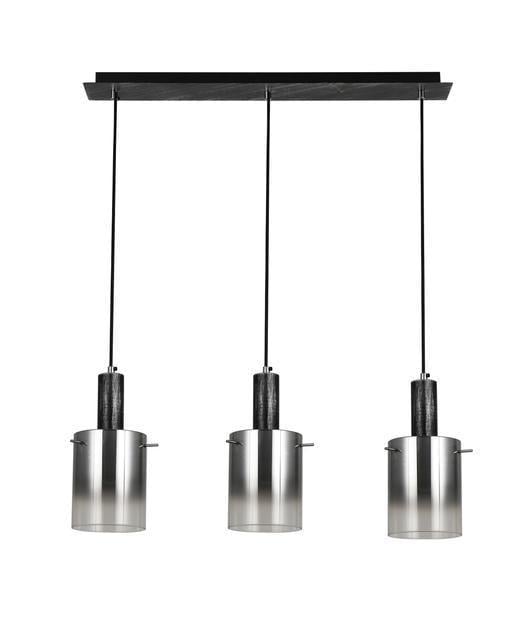 Подвесной светильник Valeso G 07459/3L матовый 40W Черный/Хром (28688018)