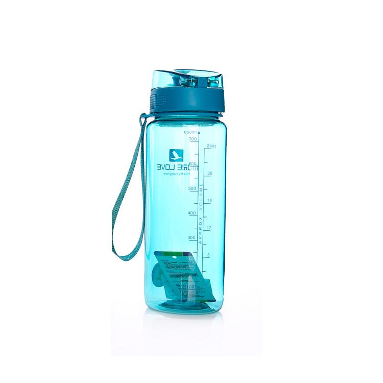 Бутылка для воды Casno 850 мл MX-5040 More Love Голубой