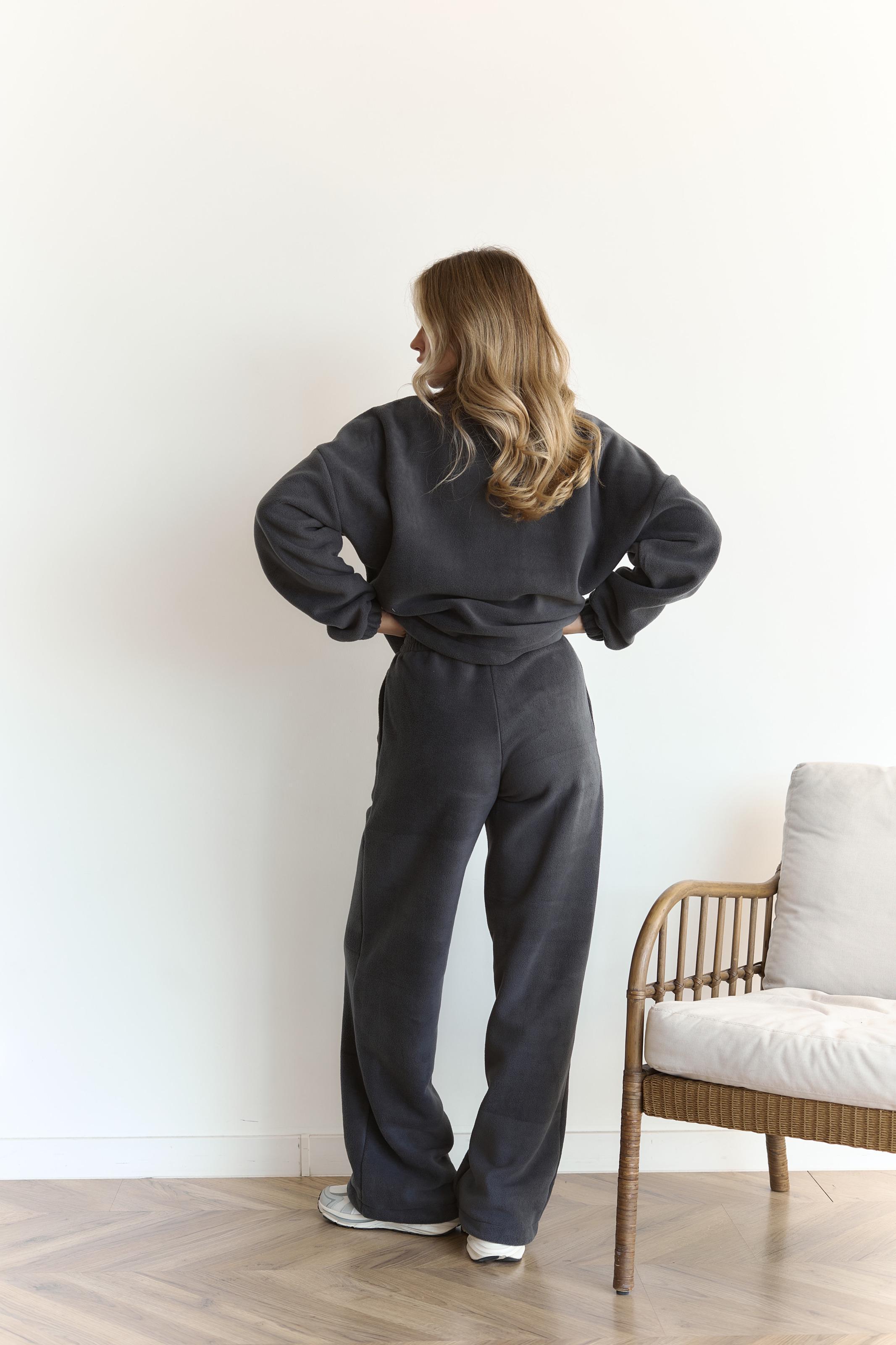 Костюм флісовий FLOW L/XL Графіт (10105LXL) - фото 5 Костюм флісовий FLOW L/XL Графіт (10105LXL) - фото 5