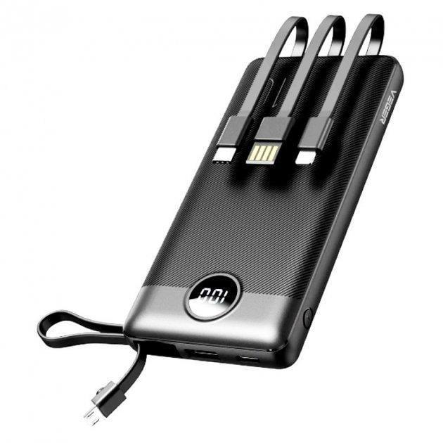 Повебанк VEGER C10 10000mAh Черный (98001del) Повебанк VEGER C10 10000mAh Черный (98001del)