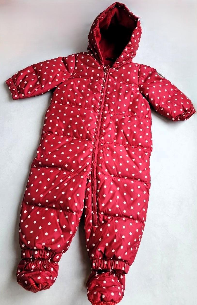 Комбинезон для девочек GAP зимний на флисе 74-80 см 12-18 мес. (928801)