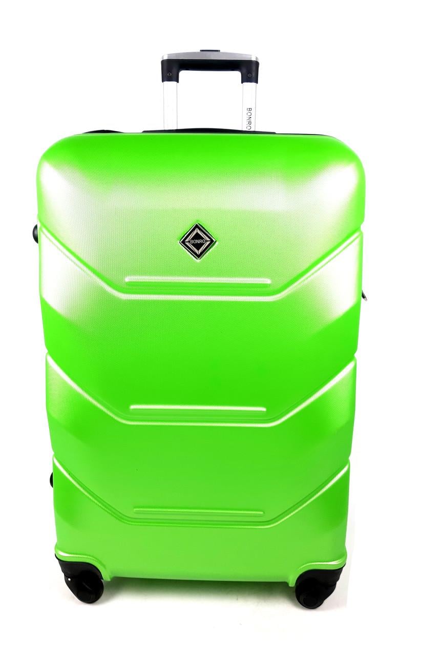 Чемодан на 4 колесах Bonro 75х49х30 см 96 л Cалатовый (1849937854) Чемодан на 4 колесах Bonro 75х49х30 см 96 л Cалатовый (1849937854)