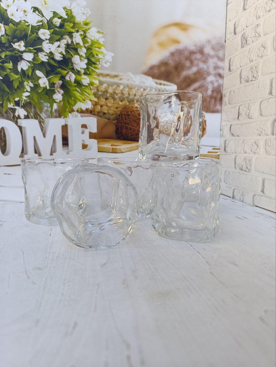 Набор стаканов для виски S&T 768-18-4 стеклянных 6 шт. 260 мл Прозрачный (768-18-4) - фото 1 Набор стаканов для виски S&T 768-18-4 стеклянных 6 шт. 260 мл Прозрачный (768-18-4) - фото 1