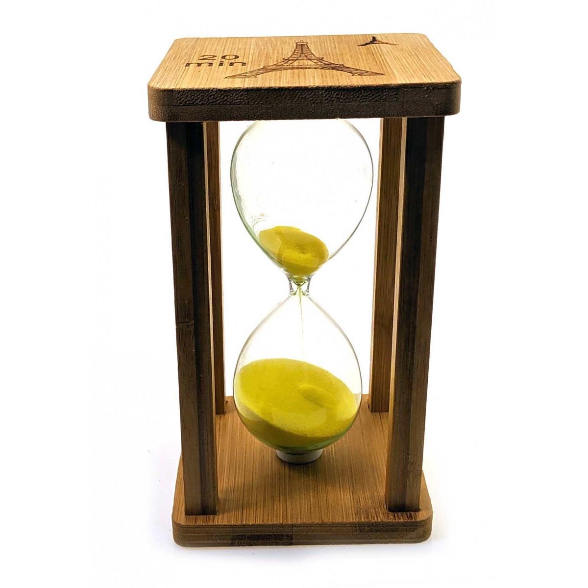 Пісочний годинник Time is Money 20 хвилин Жовтий (29765D)
