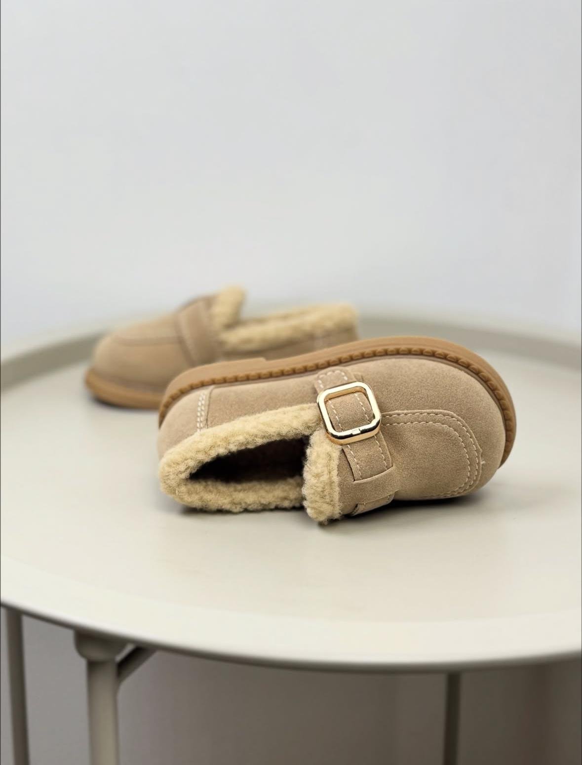 Ботинки детские осенние 1658 г. 29 Бежевый (30487557) - фото 2 Ботинки детские осенние 1658 г. 29 Бежевый (30487557) - фото 2