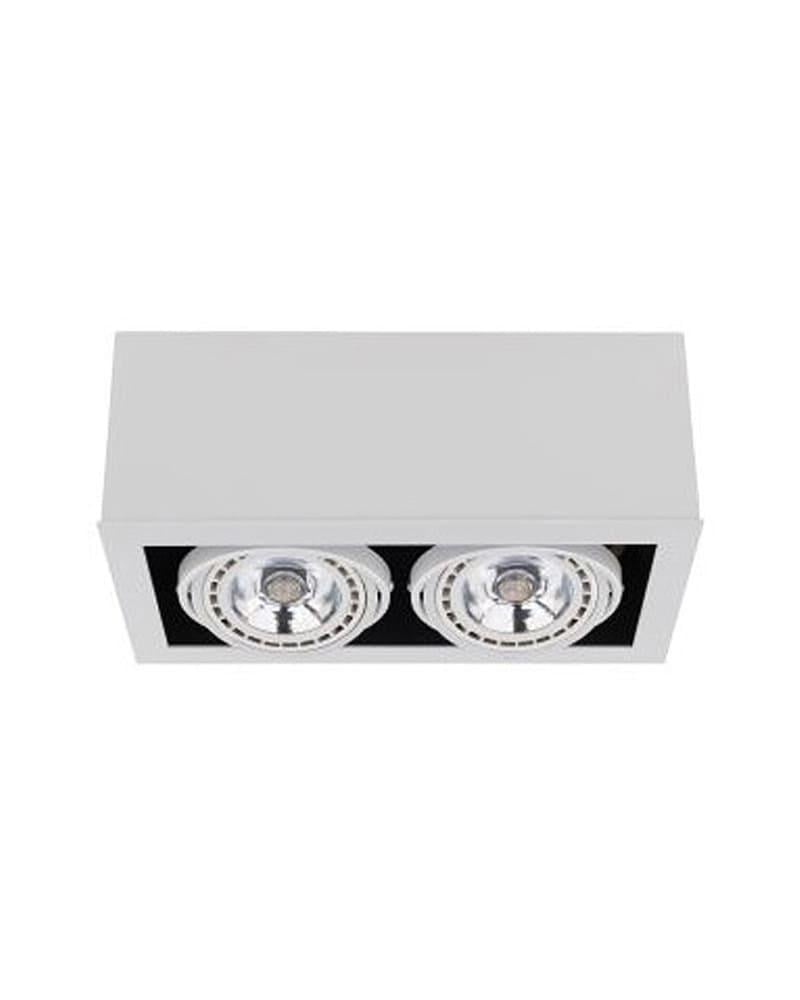 Точечный светильник Nowodvorski 9472 Box GU10 ES111 2x15W (2229959241)