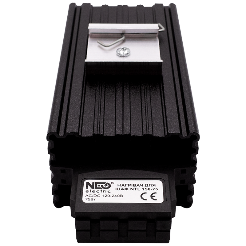 Обогреватель на DIN-рейке CNC NTL 156-75 75 Вт 120-240 В AC/DC для шкафов (Б00044263)