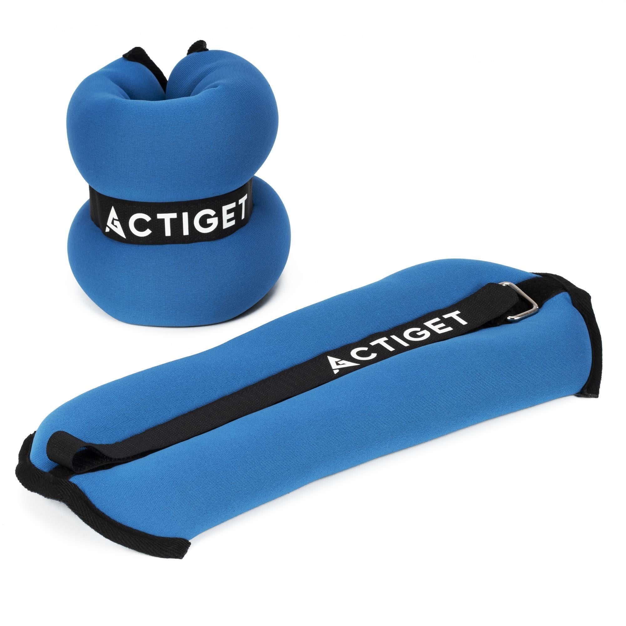 Утяжелители-манжеты для ног и рук Actiget ACT0130 2 шт. 2 кг Blue/Black
