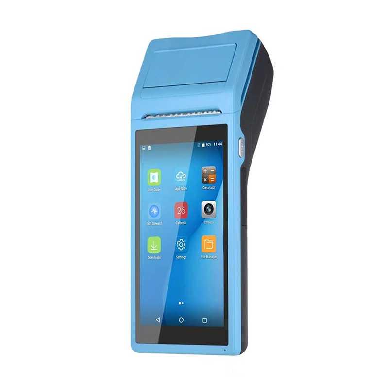 POS-термінал Goojprt Q2i з 1ГБ ПЗУ Android 8 для ПРРО/ФОП Синій (GQ2i1G8G)