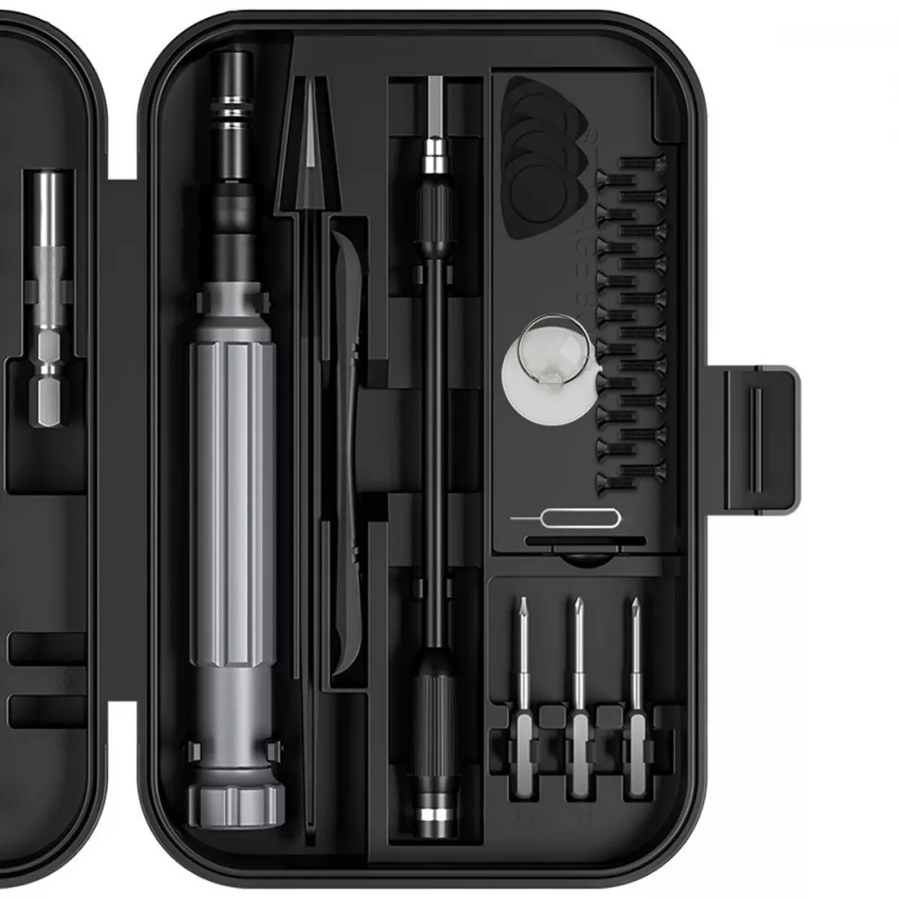 Набор отверток Proove Fixer 150в1 многофункциональный стальные биты Черный (632557) - фото 3