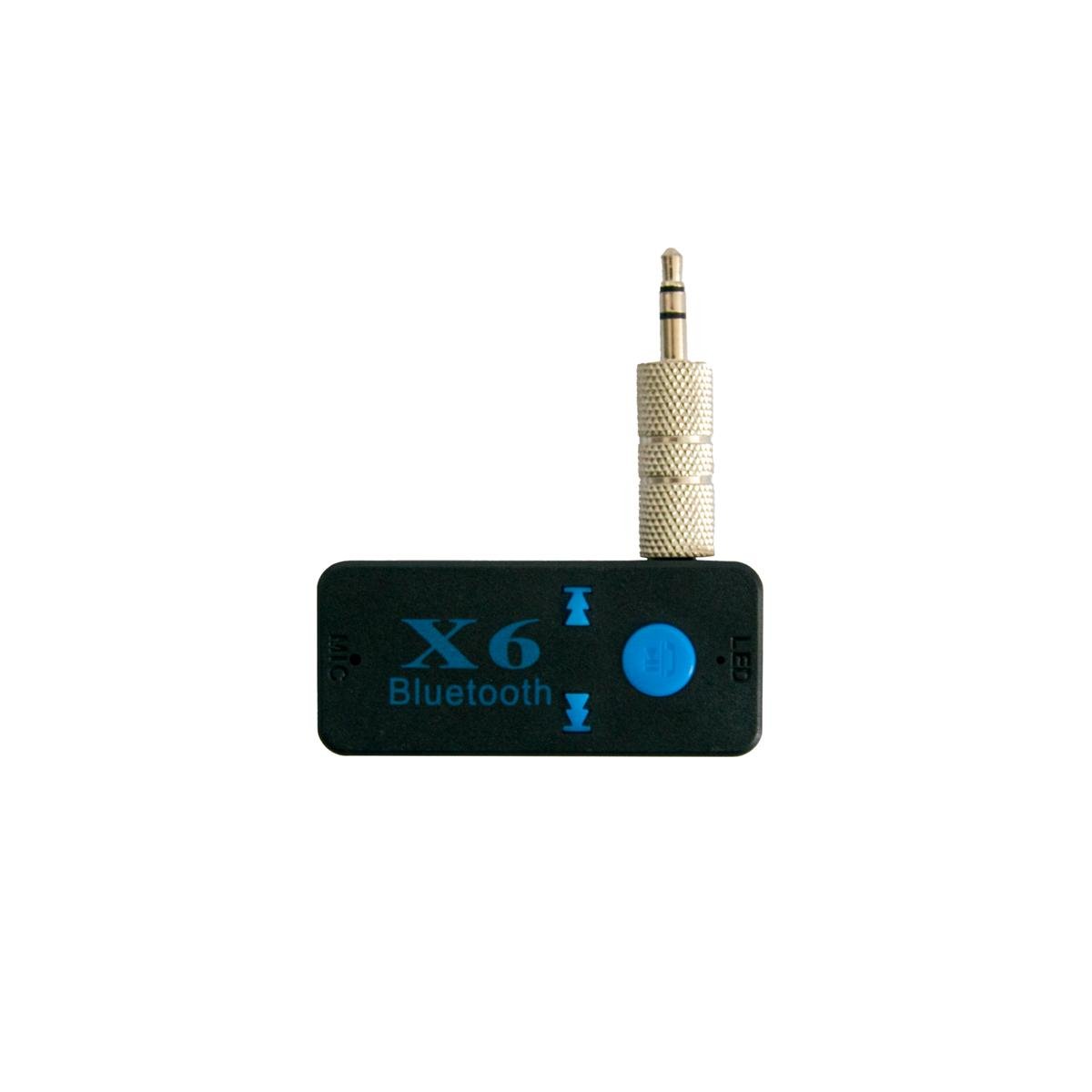 Адаптер в машину Wireless Receiver X-6 Bluetooth AUX Black (1010100) - фото 3