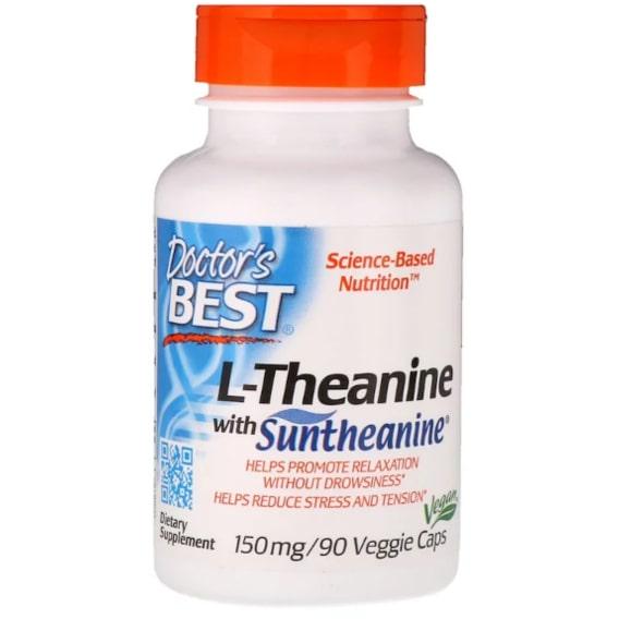 Теанин Doctor's Best Suntheanine L-Theanine 150 mg 90 Caps (DRB-00197) Теанин Doctor's Best Suntheanine L-Theanine 150 mg 90 Caps (DRB-00197)