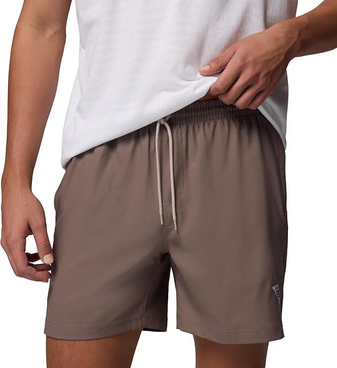 Шорты мужские для плавания Columbia PFG Ramble Quick Dry Swim с защитой от солнца XS Коричневый (207886)