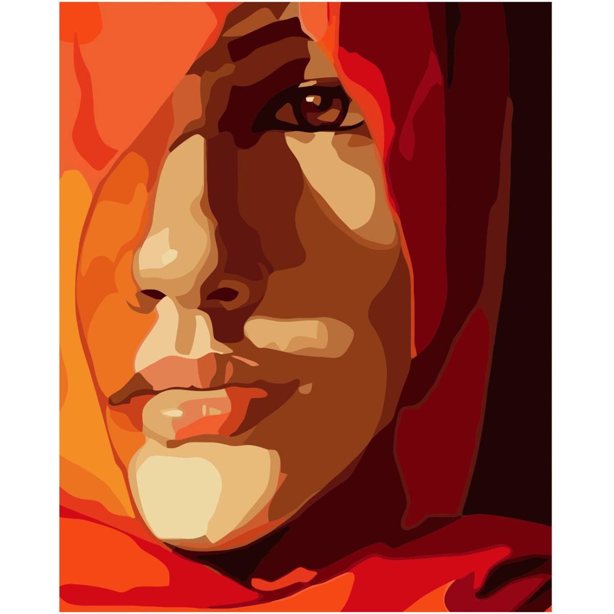 Картина по номерам Strateg Занавес огня 40x50 см (VA-3681)