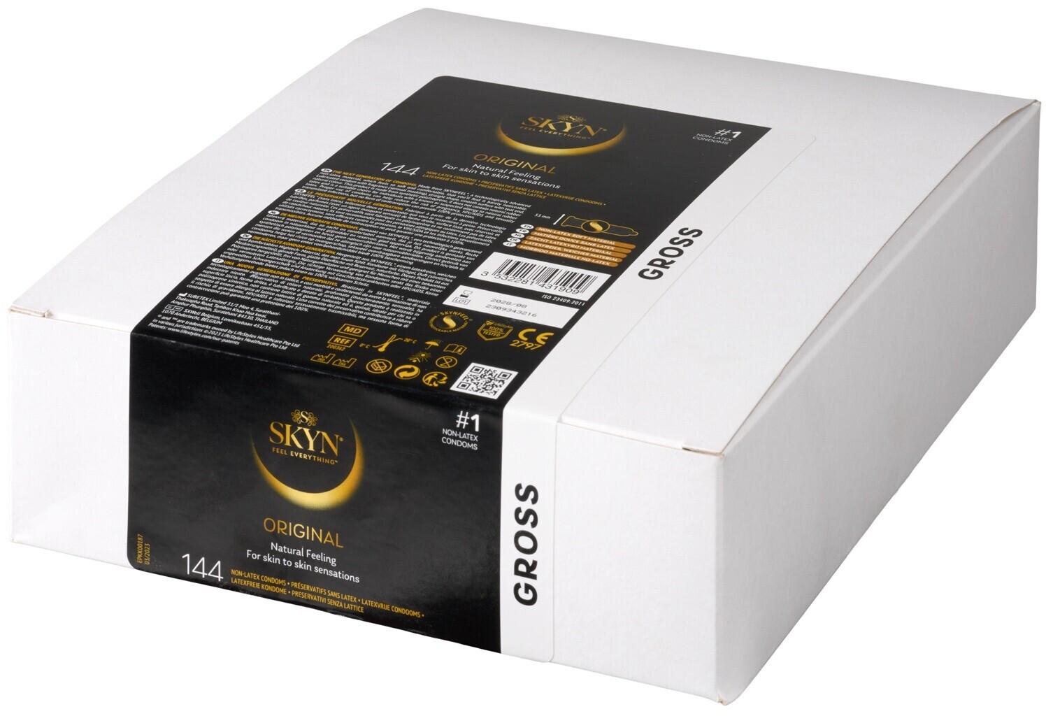 Презервативи безлатексні Skyn Original 144 шт. Презервативи безлатексні Skyn Original 144 шт.