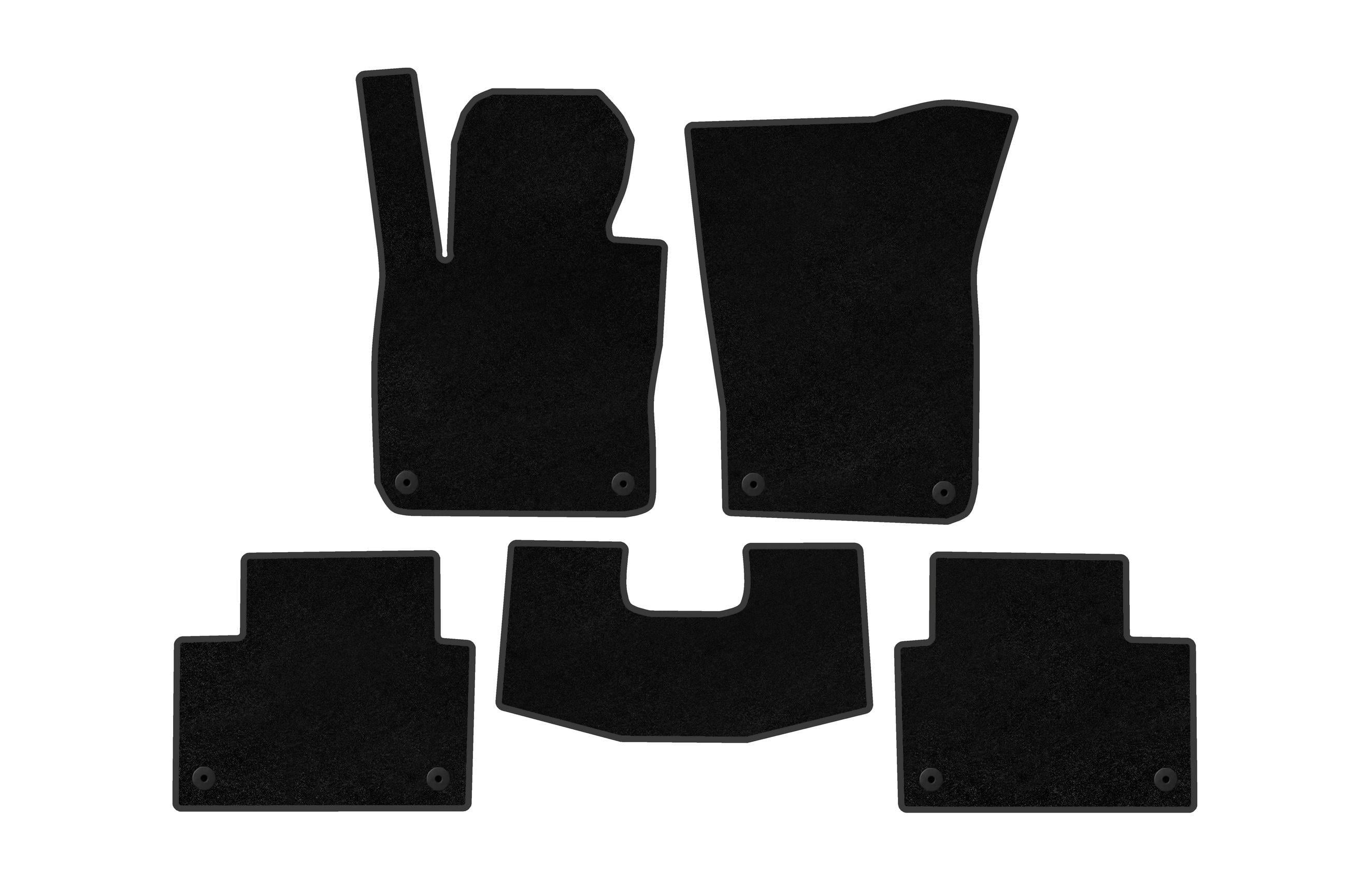 Коврики автомобильные Digital Designs Deluxe для Volvo V60 2019- гг. ткань Черный (185147)