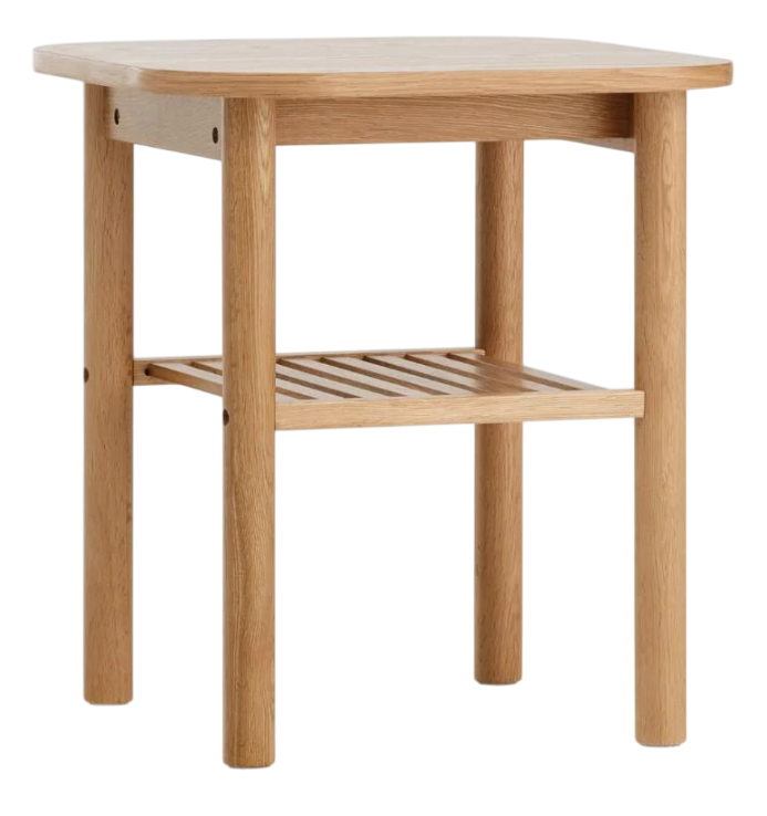 Журнальний столик 1 полиця 45x45 см Дуб (2292947f) Журнальний столик 1 полиця 45x45 см Дуб (2292947f)