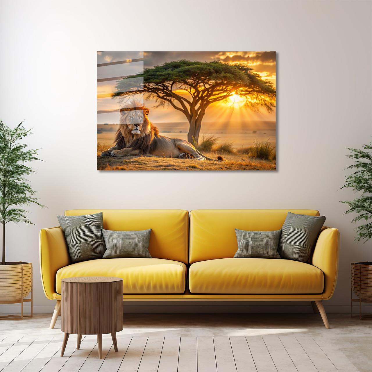 Картина на стекле NovellaPrint Король заката 90х60 см (409.3) - фото 2