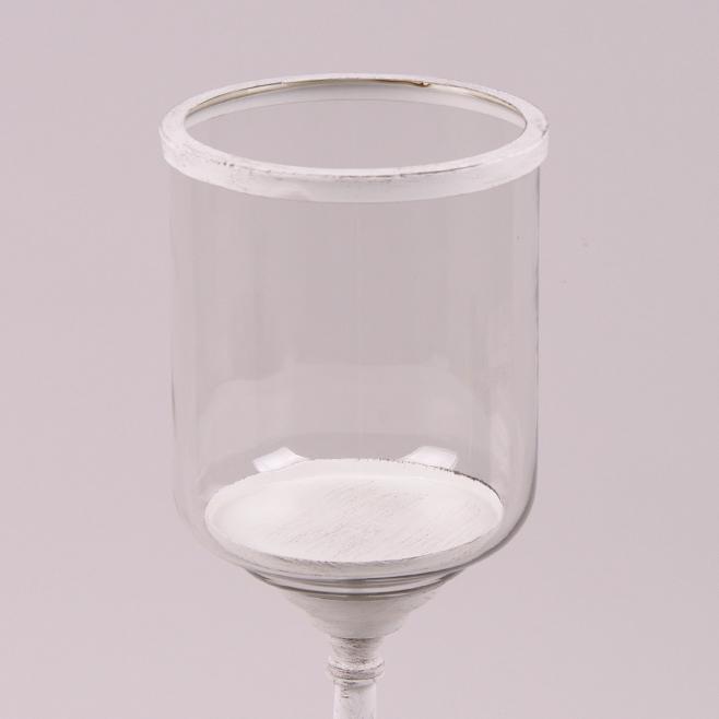 Підсвічник металевий Flora H-44,5 см (26849) - фото 2 Підсвічник металевий Flora H-44,5 см (26849) - фото 2