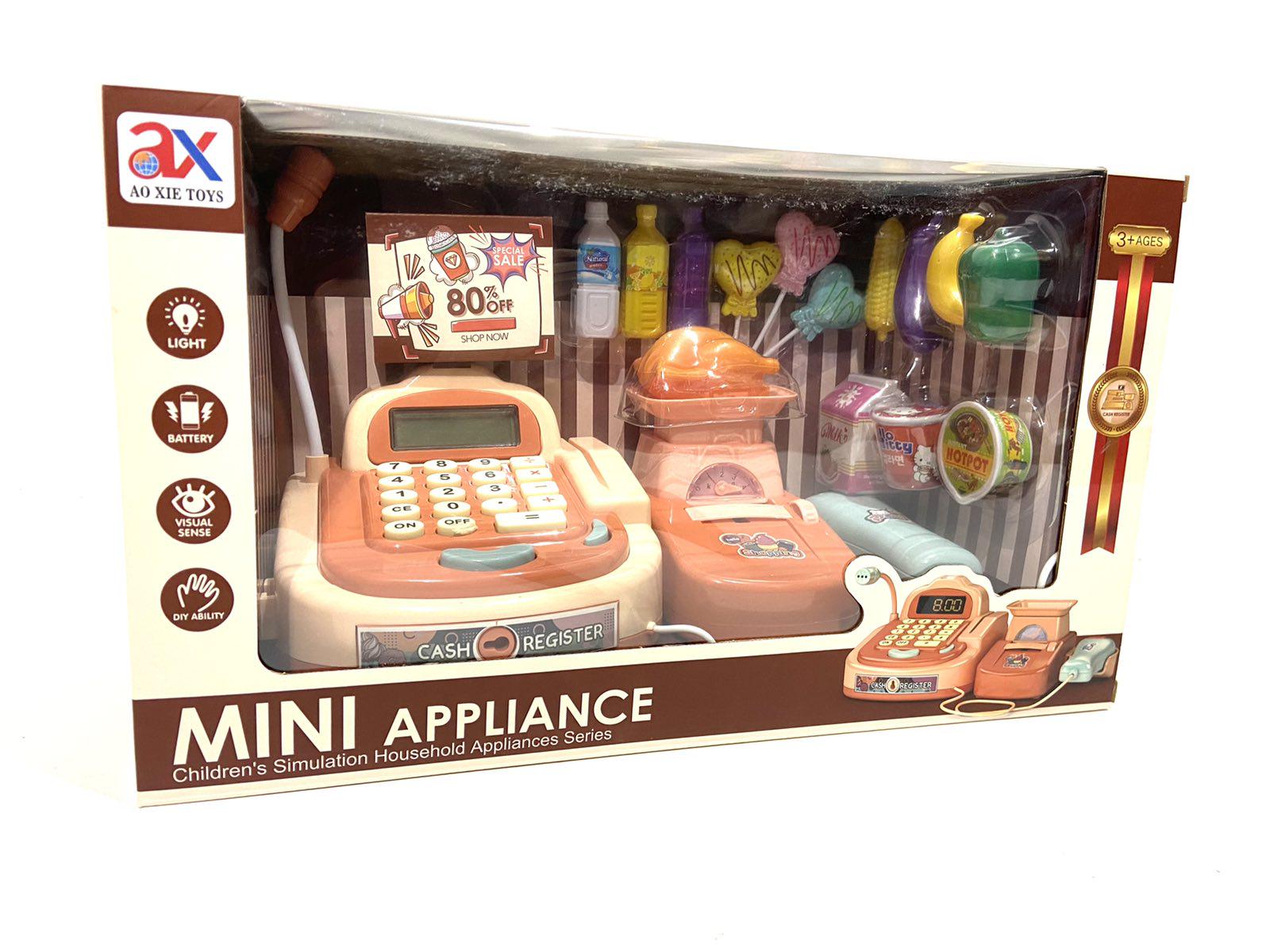 Кассовый аппарат Xie Toys с микрофоном/сканером/весами (6762A)