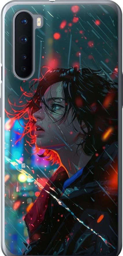 Чехол на OnePlus Nord Ночные огни (6096t-2046-42517)