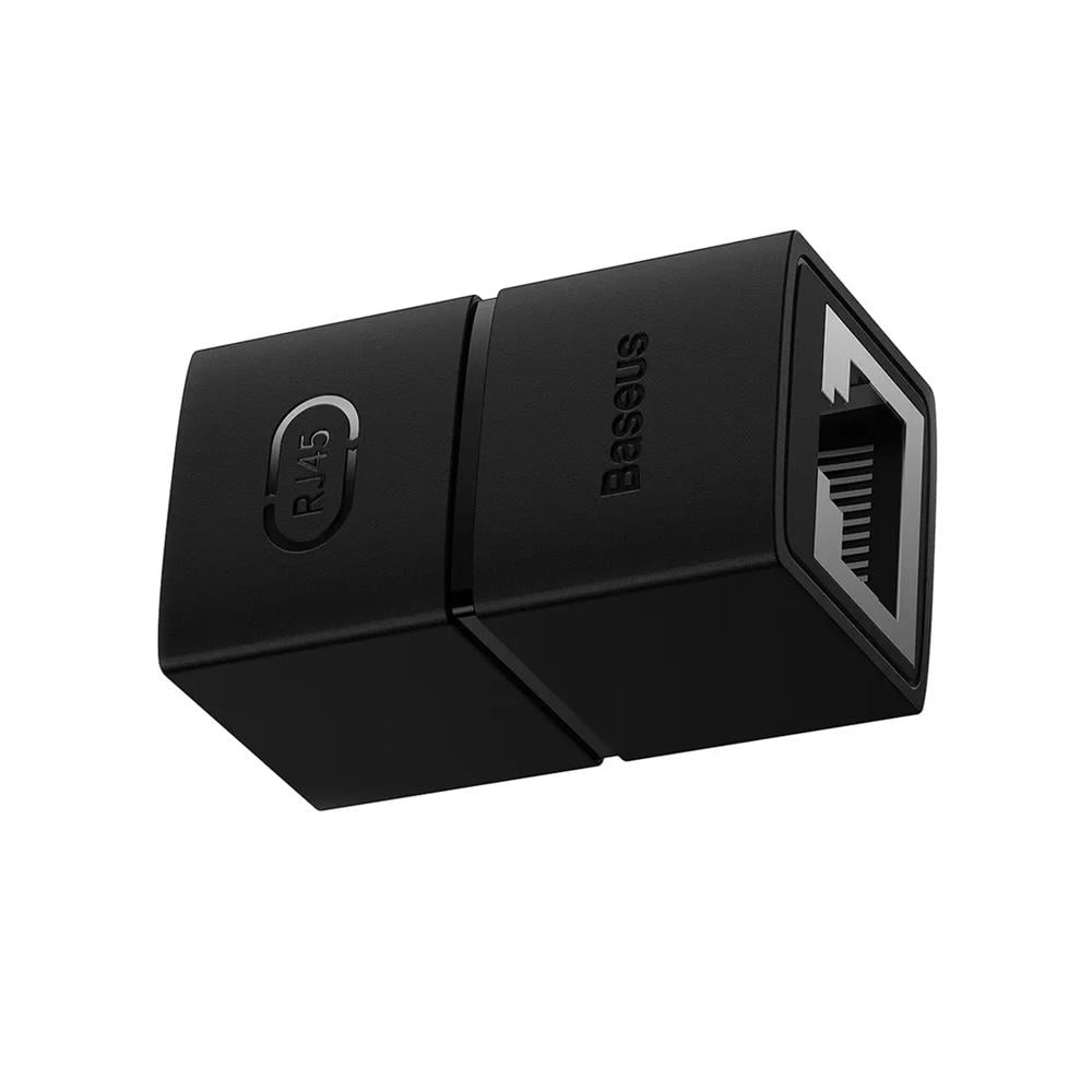 Спліттер для кабеля Ethernet RJ45 Baseus AirJoy Series Network Cable Connector Black (B00131100111-01)