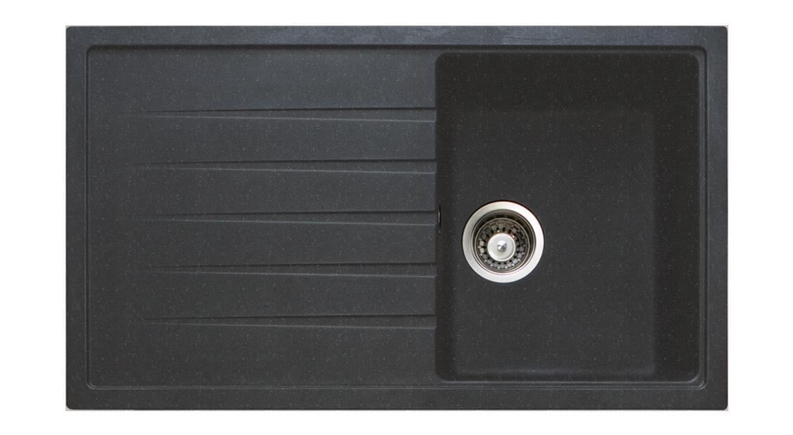 Кухонная мойка LONGRAN CLASSIC CLS 860.500 Черный (40 Lava)