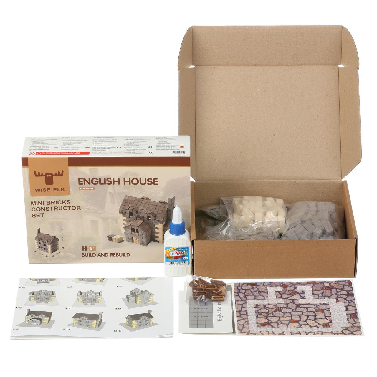 Конструктор керамічний із міні цеглинок Англійський будинок - фото 3