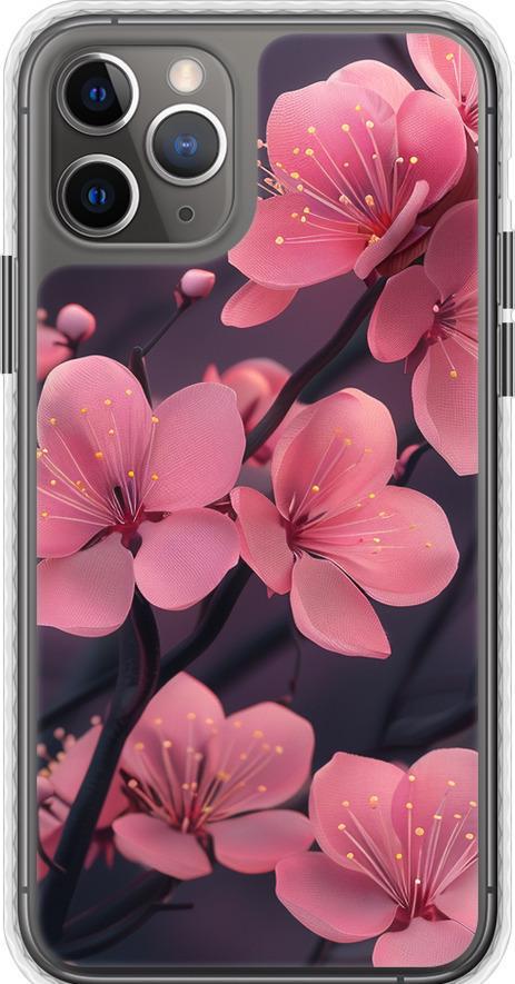 Чехол на iPhone 11 Pro Пурпурная сакура (6075pc-1788-42517) Чехол на iPhone 11 Pro Пурпурная сакура (6075pc-1788-42517)