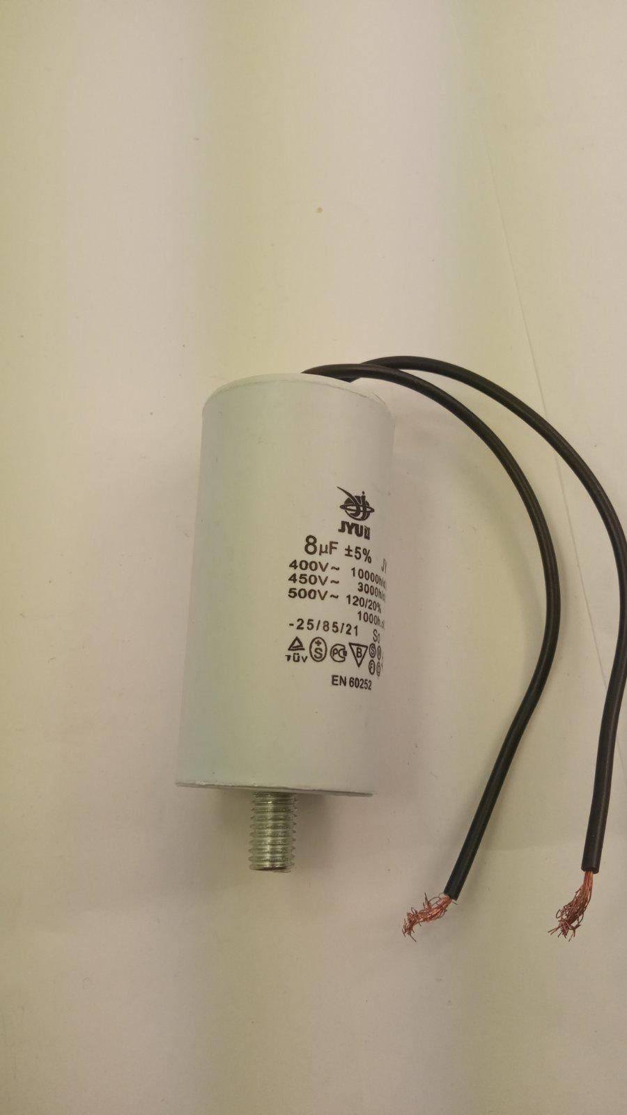 Конденсатор пусковой CBB-60 L 8 mkF 450V