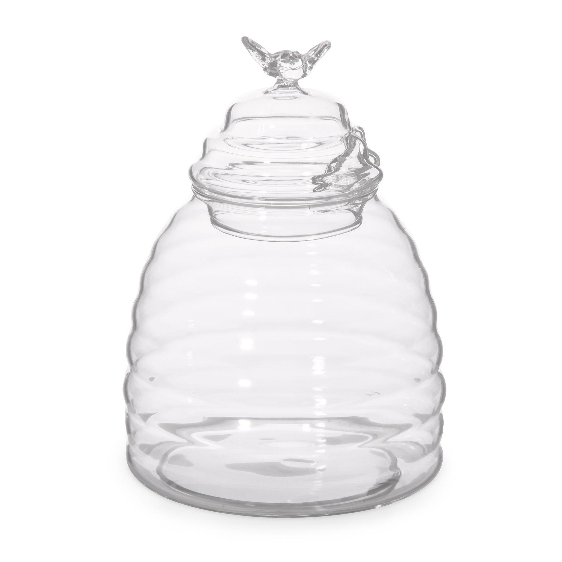 Банка для меду з ложкою Homla MELLA 460 мл Прозорий (163791) - фото 4 Банка для меду з ложкою Homla MELLA 460 мл Прозорий (163791) - фото 4