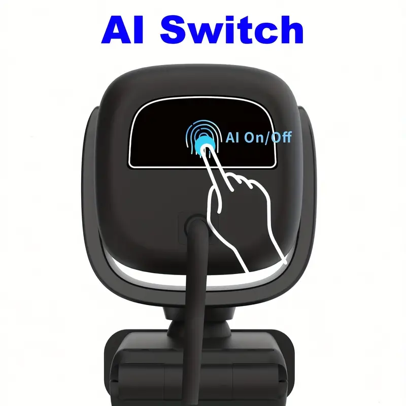 Камера AI-Tracking з подвійним мікрофон з шумопоглинанням/пульт/міні штатив 4K - фото 3 Камера AI-Tracking з подвійним мікрофон з шумопоглинанням/пульт/міні штатив 4K - фото 3