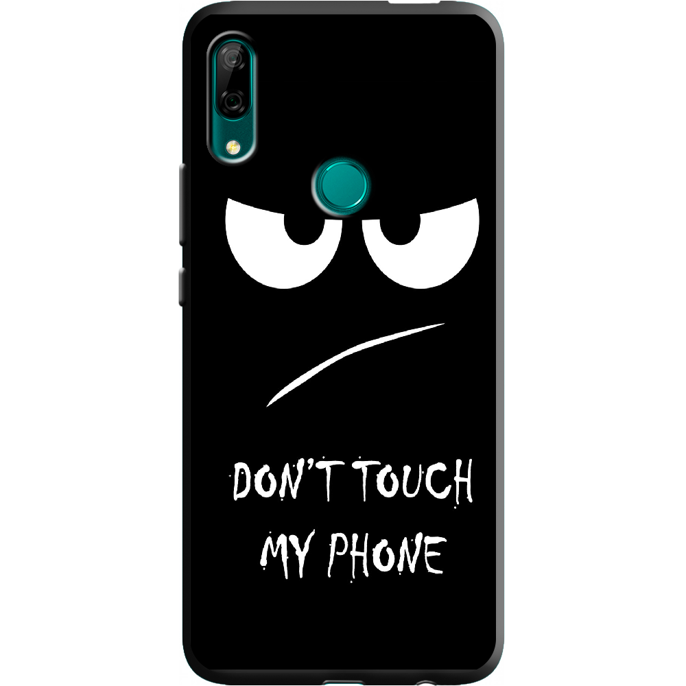 Чехол Boxface Huawei P Smart Z Don't Touch my Phone Черный силикон (37381-up535-38944)