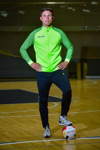 Олимпийка Kelme Training Jacket L Зеленый (3871300.918) - фото 5