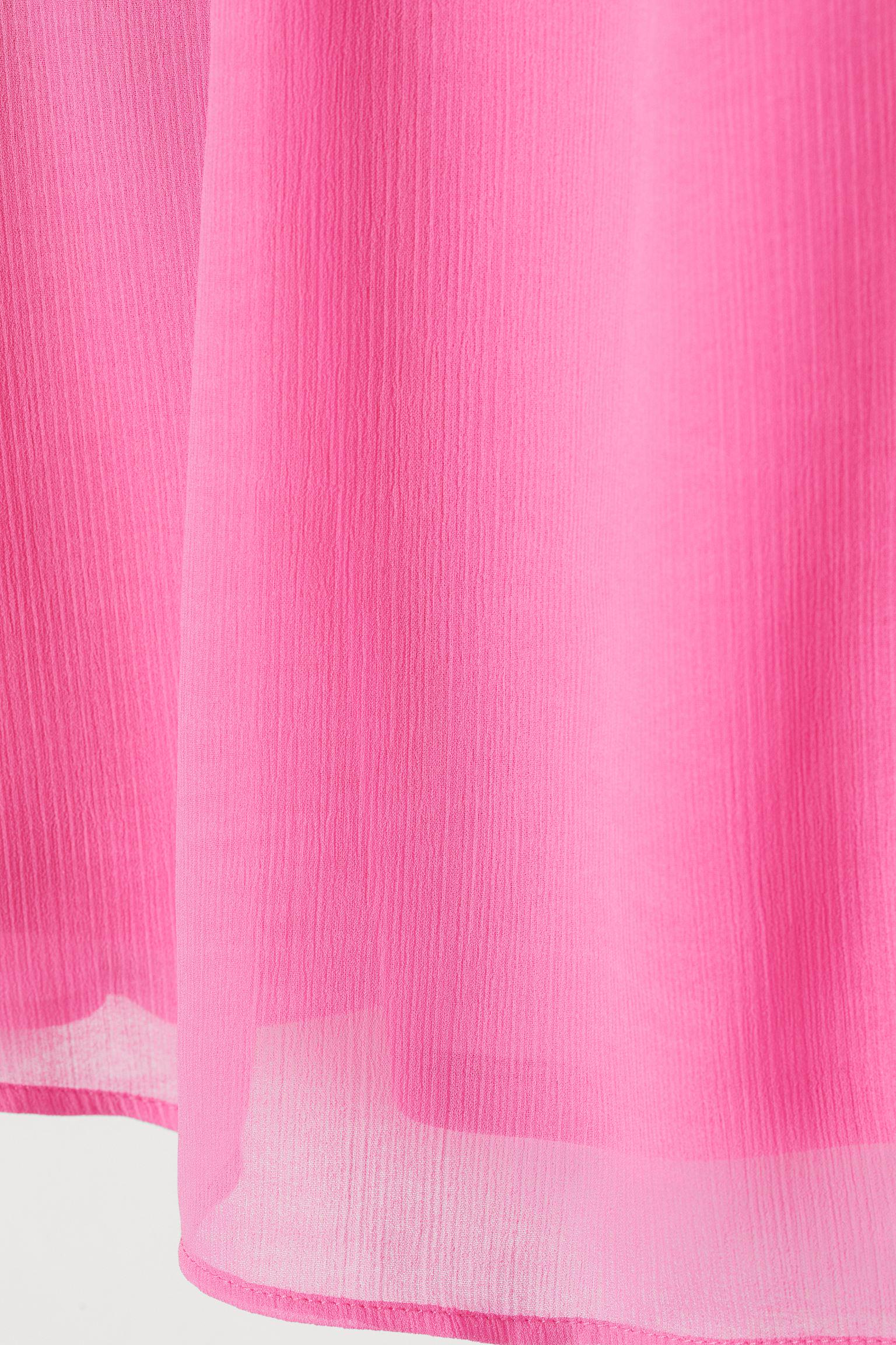 Блуза H&M р. 36 Розовый (16038387701) - фото 2 Блуза H&M р. 36 Розовый (16038387701) - фото 2