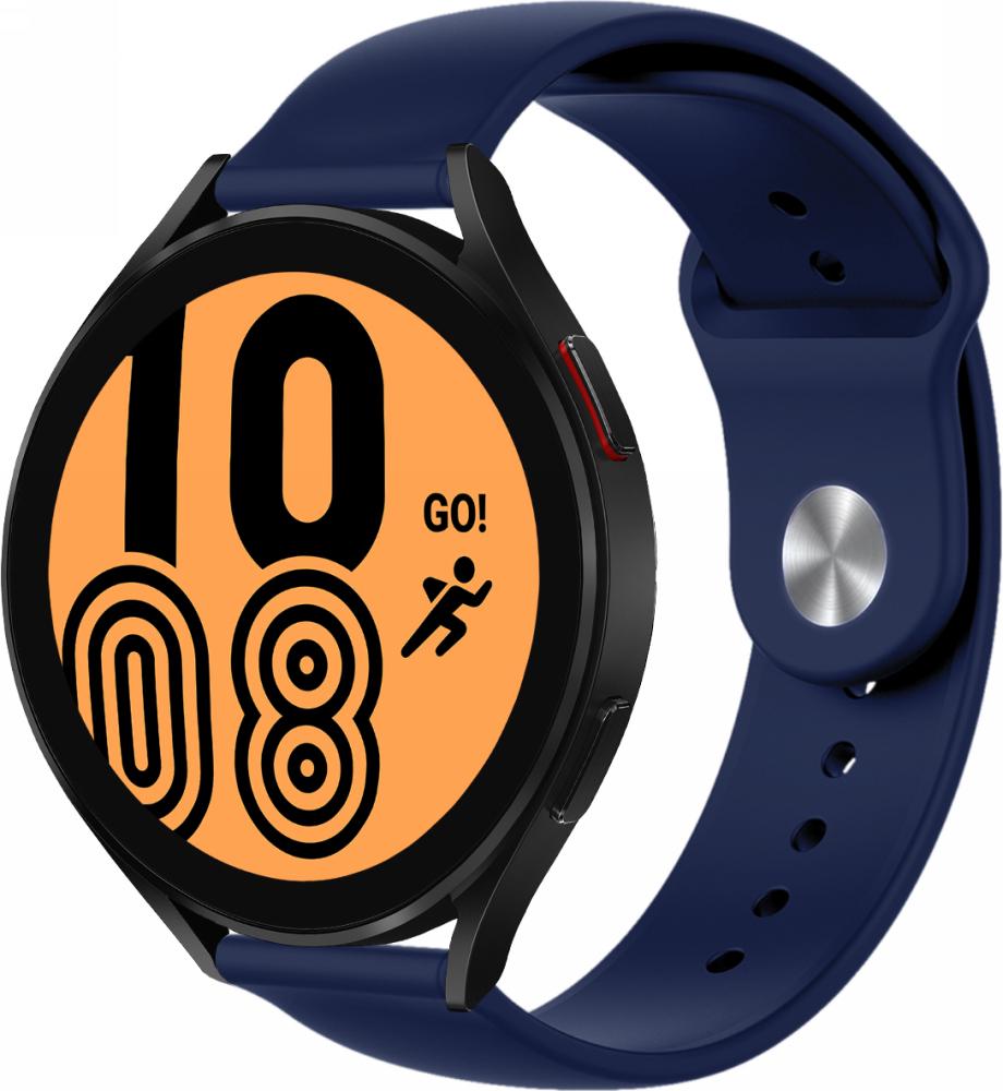 Ремешок Base для Galaxy Watch 4 44 мм Dark Blue (23064) - фото 1 Ремешок Base для Galaxy Watch 4 44 мм Dark Blue (23064) - фото 1
