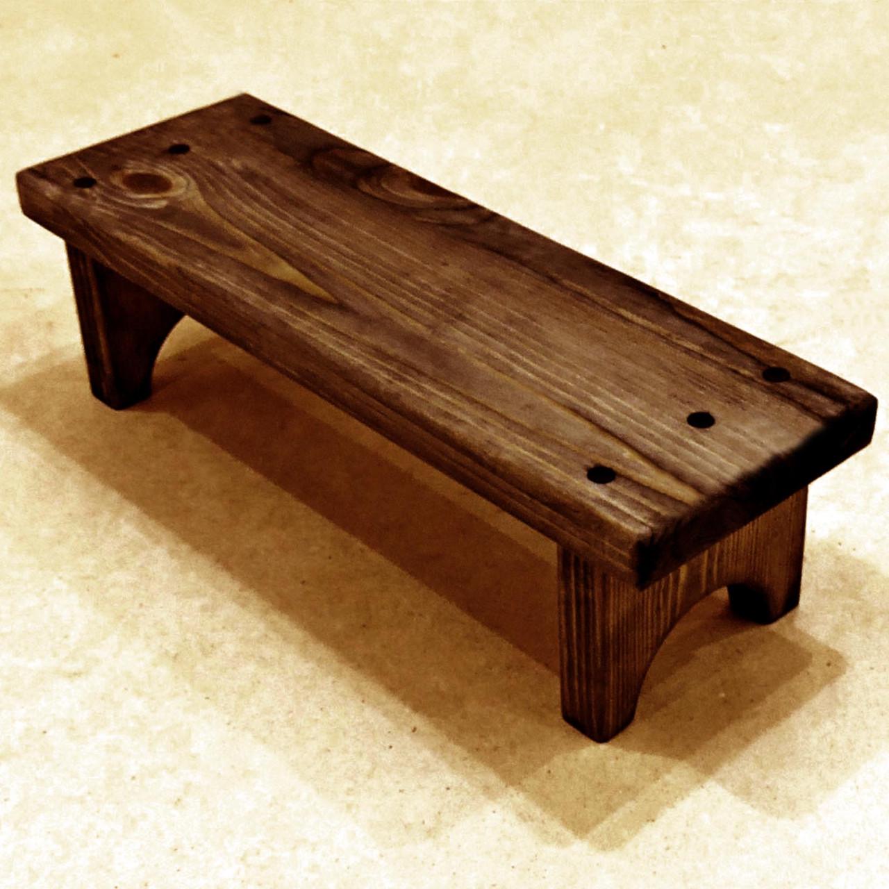 Стульчик из дерева Торец 50 Капучино (ТАБ-502809)