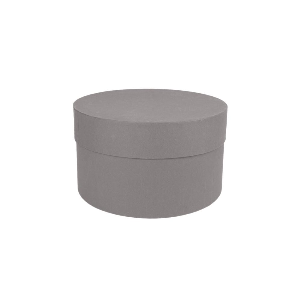 Коробка Perfectbox цилиндрическая матовая 8х15х15 см Серый (1582)