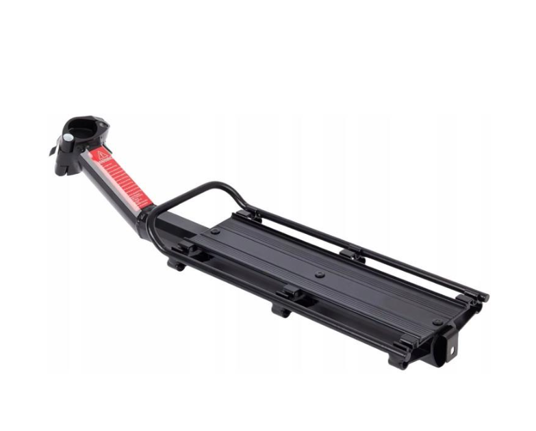 Багажник для велосипеда Walfort Rear Bike Rack задний универсальный алюминиевый Черный (3083988790)