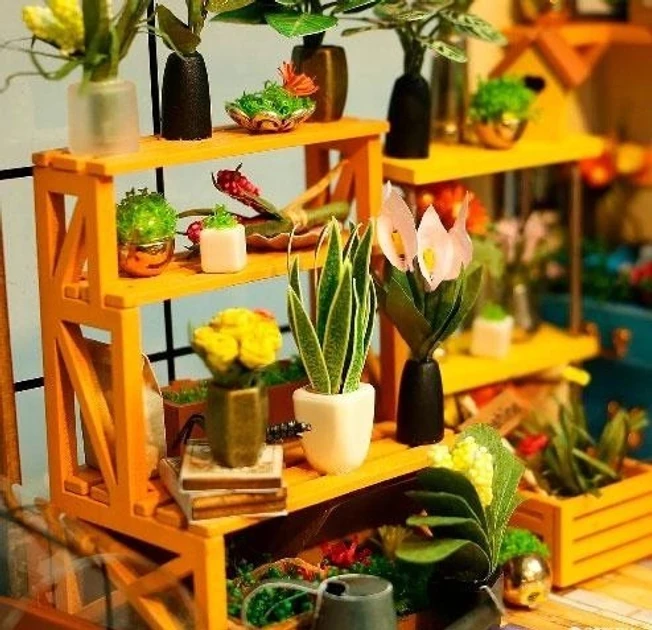 Конструктор румбокс 3D DIY DollHouse RoboTime Теплица (2509279481) - фото 10 Конструктор румбокс 3D DIY DollHouse RoboTime Теплица (2509279481) - фото 10