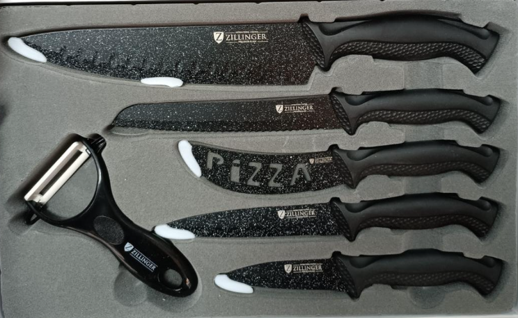 Набор кухонных ножей Zillinger ZL902 6 пр. (15169284)