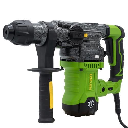 Перфоратор бочковий ProCraft BH1800 удар 55 Дж з набором бурів та кейсом