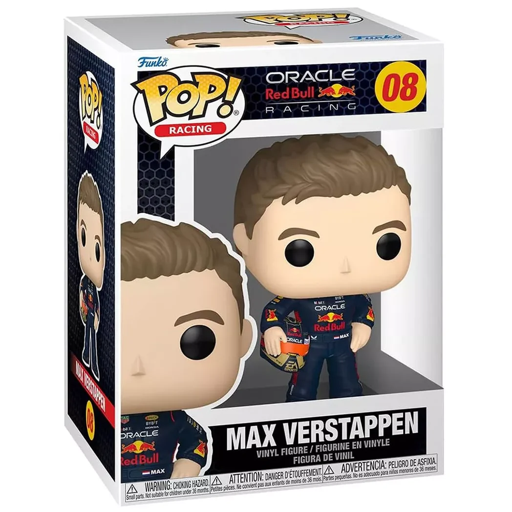 Фигурка Funko POP! Формула-1 Макс Ферстаппен со шлемом (80580)
