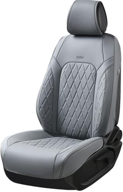 Чехлы на сиденья Beltex BX88200 экокожа с вентиляцией 3D MALIBU Серый (610636)