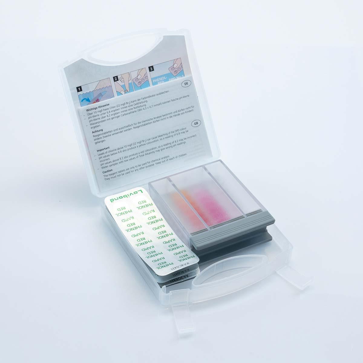 Тестер таблетковий в басейні Lovibond BOX для перевірки pH і активного хлору в басейні pH і CL - фото 3 Тестер таблетковий в басейні Lovibond BOX для перевірки pH і активного хлору в басейні pH і CL - фото 3