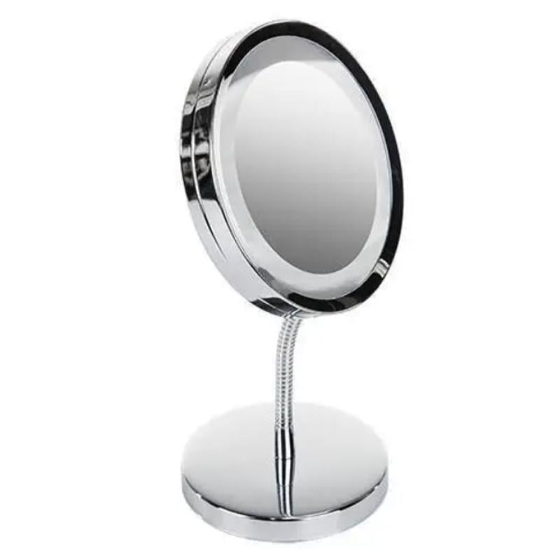 Зеркало для макияжа Adler AD 2159 с LED подсветкой с 3-кратным увеличением и регуляцией кута - фото 3