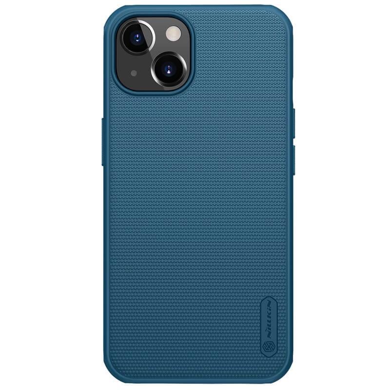 Протиударний Чохол Nillkin Matte Magnetic Pro для Apple iPhone 15 (6.1") Синій/Blue