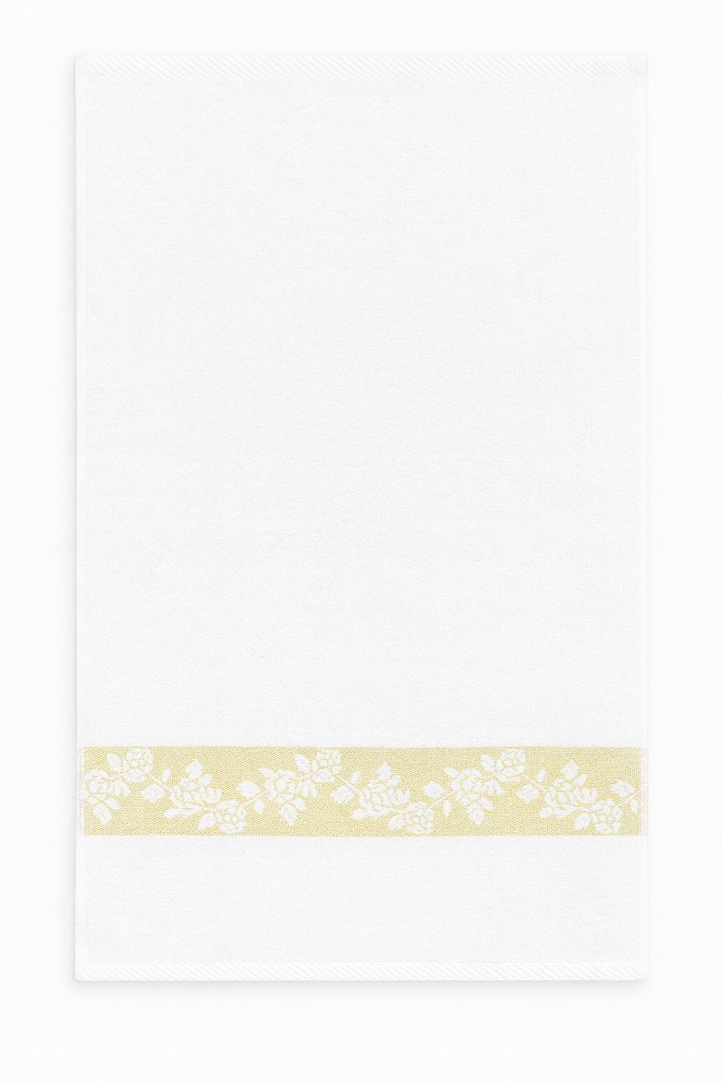 Рушник махровий 50х90 см Молочний (4725) - фото 1 Рушник махровий 50х90 см Молочний (4725) - фото 1