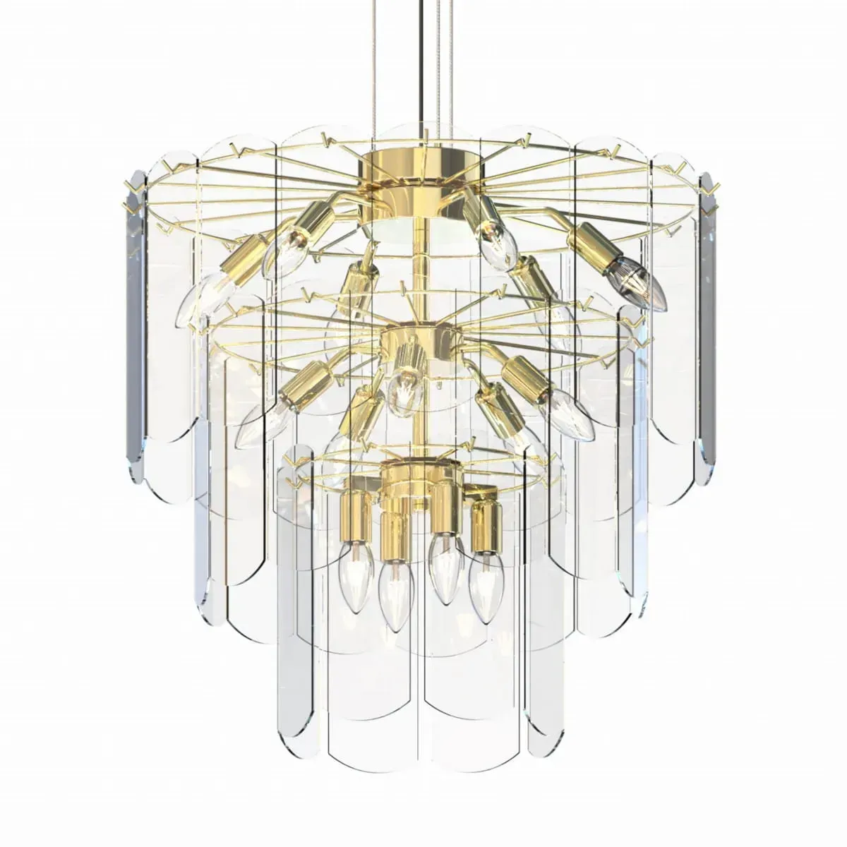 Люстра Zuma Line MD3523-14L-EGN NIRA - фото 2